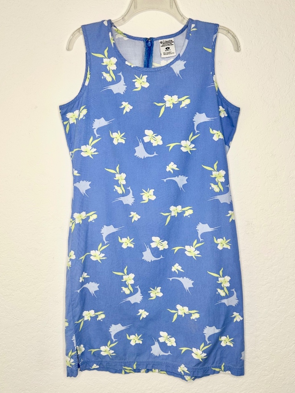 Vintage Columbia Sportswear Midi Shift Dress, Size M